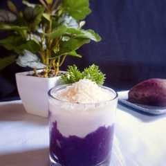 Korean Goguma Latte-レシピのメイン写真