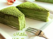 Gambar matcha mille crepes