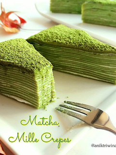 Foto resep Matcha Mille Crepes