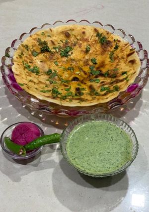 A picture of Karari Rumali Roti.
