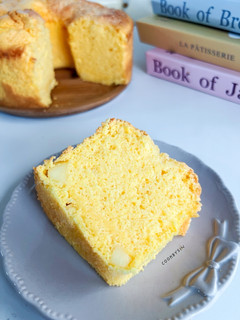 Foto resep Triple Cheese Chiffon Cake - Super Cheesy Lembut