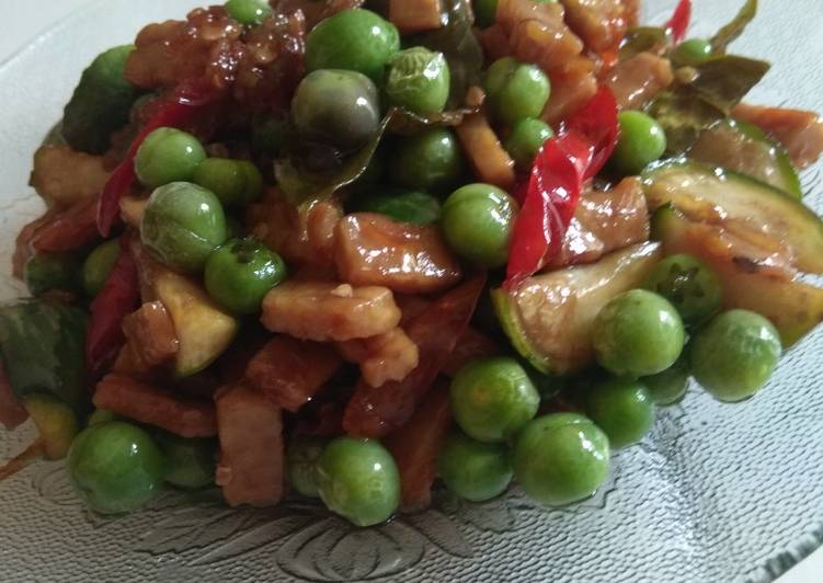 Resep Tumis leunca mix tempe, Lezat