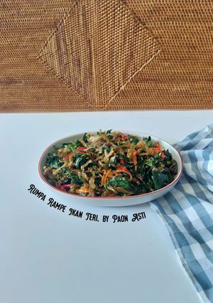 Foto resep Rumpu Rampe Teri Khas NTT
