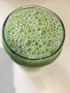 Una foto de Batido de Aloe-Piña- Espinacas (smoothie)