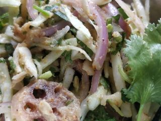 Manipuri salad Singju