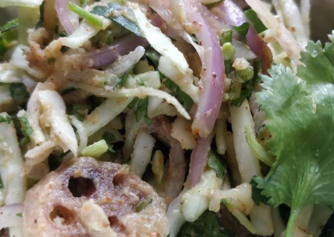 Manipuri salad Singju Recipe by Seema Agarwal Cookpad