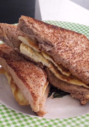 Foto resep Roti panggang isi telur
