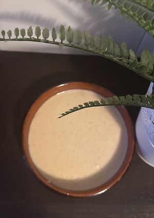 Una foto de Arroz con leche y lotus
