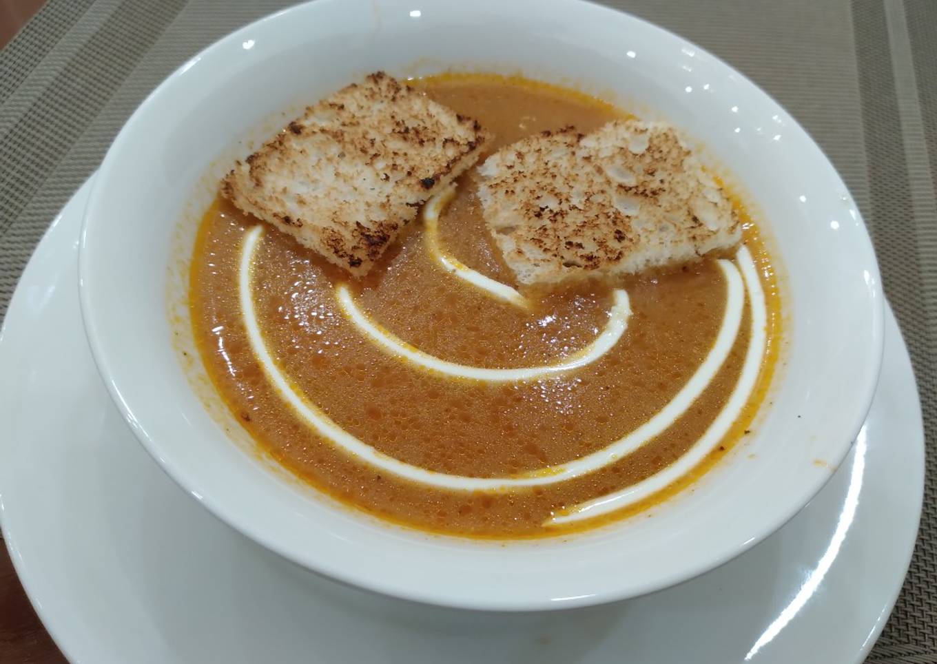Tomato cream soup