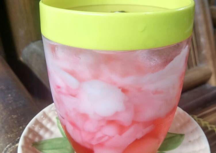 Langkah Mudah untuk mengolah Es Kopyor Jelly 🍹 Anti Gagal