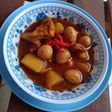Semur Pedas (Telur Puyuh, Tahu, Kentang)