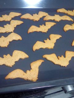 Una foto de Galletas mantequilla (especial Halloween)