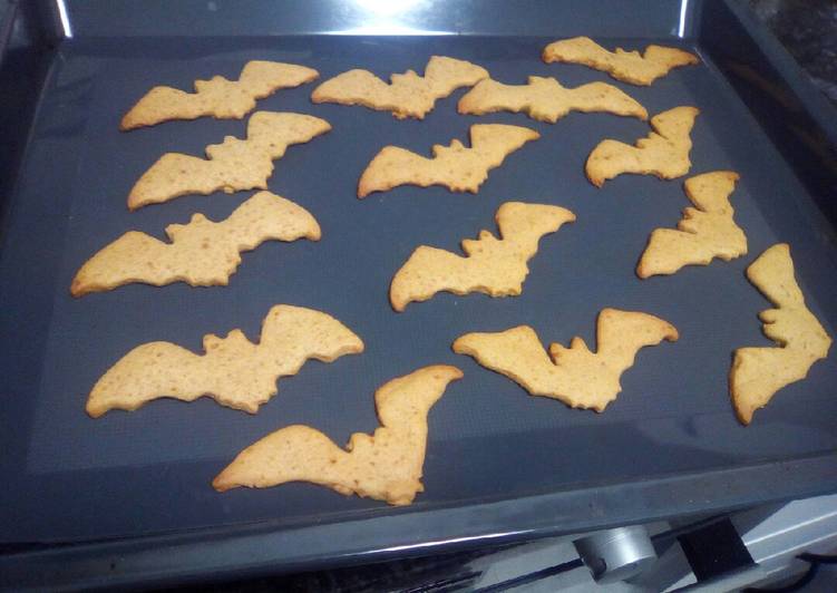 Recipe of Homemade Galletas mantequilla (especial Halloween)