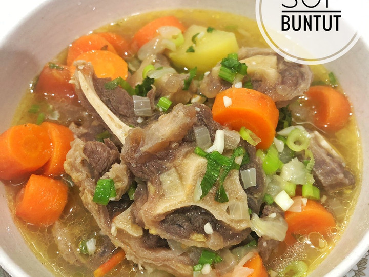 Resep Sop Buntut Anti Gagal