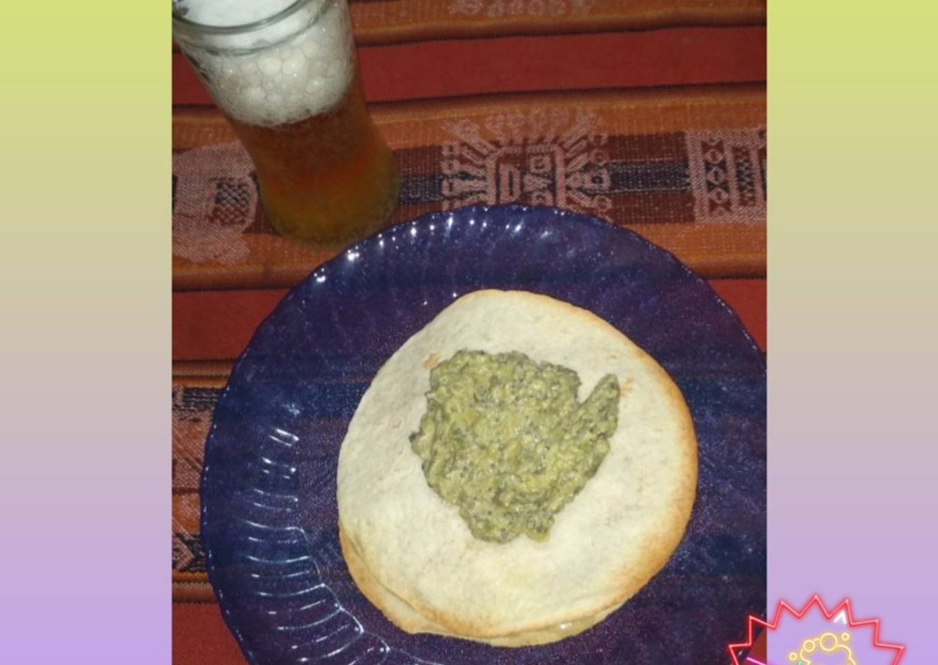 Quesadillas de calabaza, choclo y pollo