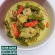 Sayur kluweh mix koro bumbu kuning