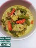 Sayur kluweh mix koro bumbu kuning
