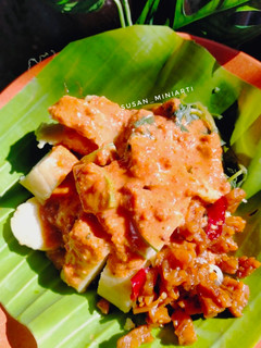Foto resep 222)lontong pecel