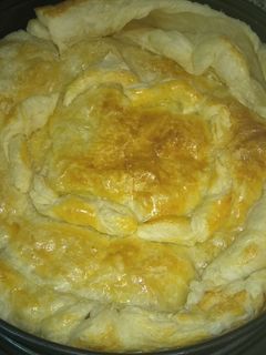 Una foto de Tarta de manzana y hojaldre al horno