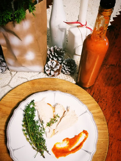 A picture of Peri Peri Hot Sauce 🌶️.