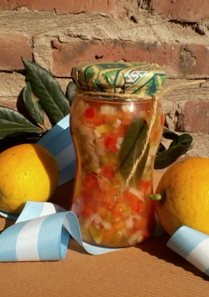 Una foto de Salsa criolla