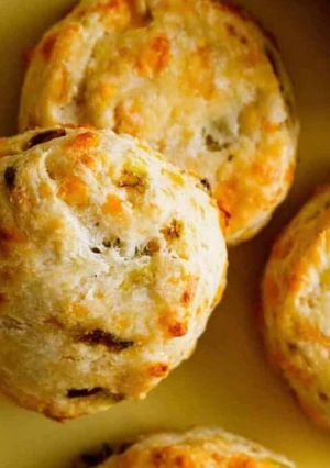 Una foto de Galletas de queso y orégano