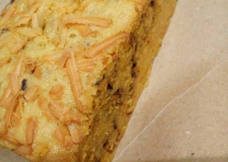 Bolu pisang coklat tabur keju
