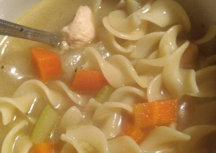 Easiest Way to Prepare Quick Scain&#39;s comfort chicken noodle soup for crockpot