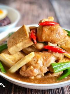 蔥燒豆腐雞腿 / 家常菜 的食譜成品照片