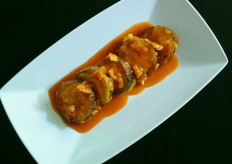 Terong Crispy siram Saus Thai