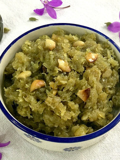 A picture of Lauki Halwa/Bottle Gourd Halwa.
