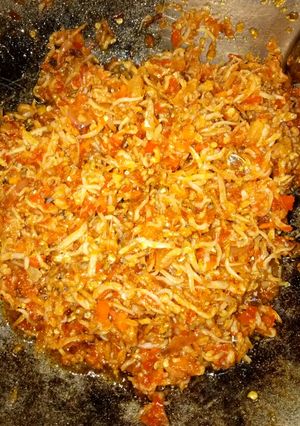 Foto resep Sambe teri medan