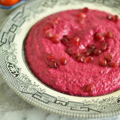 A picture of Roasted Beet Hummus.