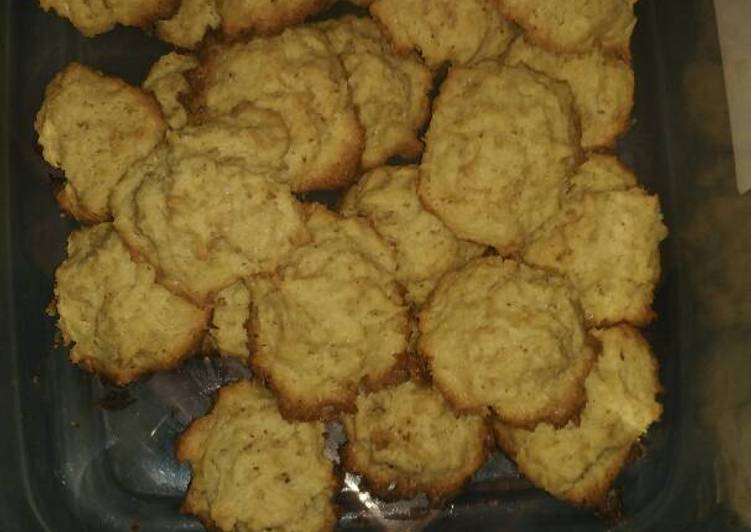 Resep 17-cookies Kelapa serut yang Bisa Manjain Lidah