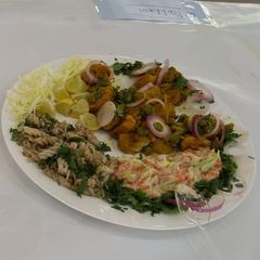 Soya chaap veg A picture of Soya chaap veg.
