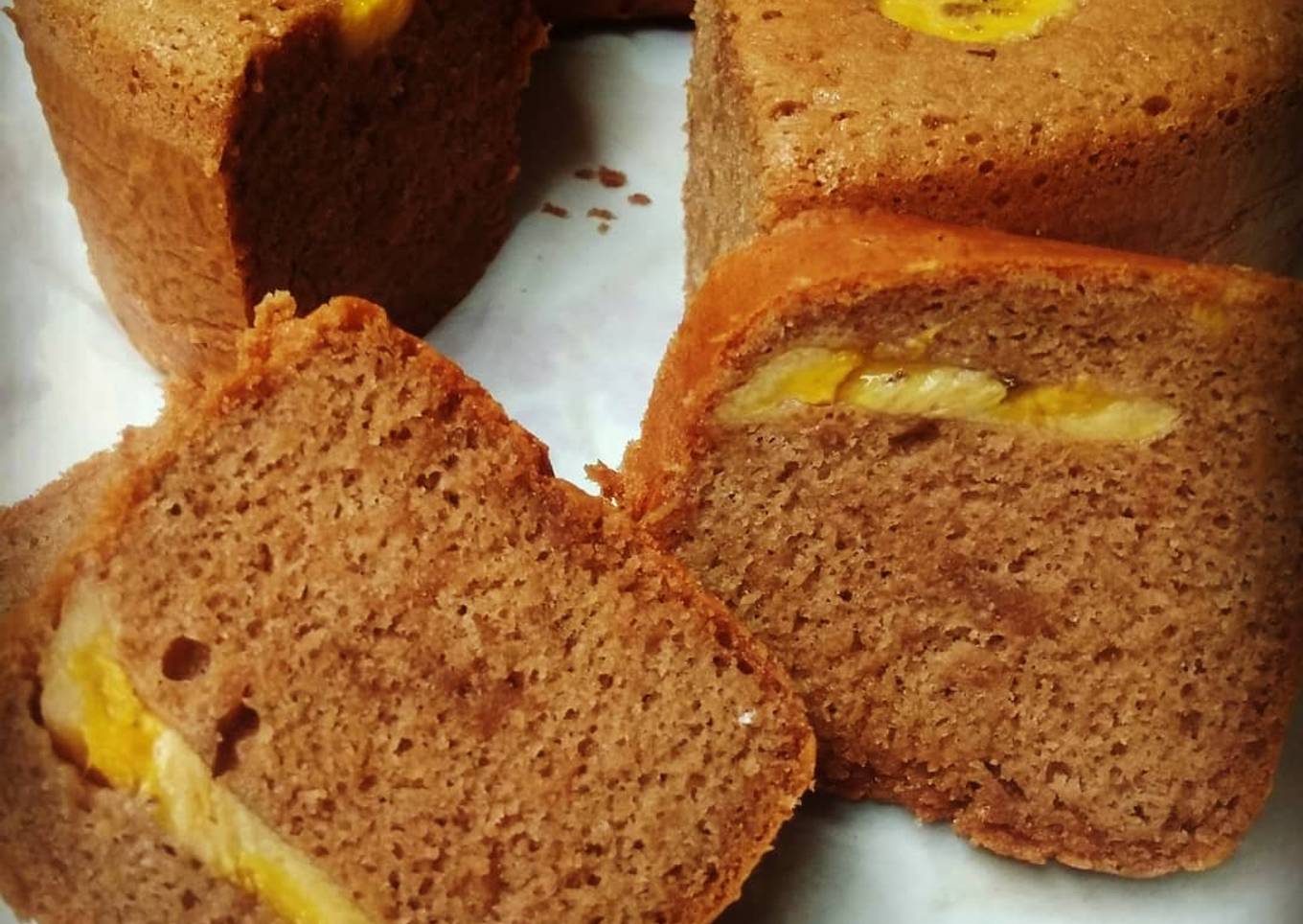 Bolu pisang coklat