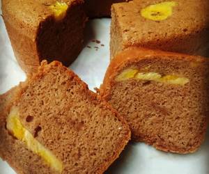 Cara Memasak Cepat Bolu pisang coklat Enak Sederhana