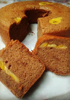 Foto resep Bolu pisang coklat