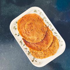 Jowar pancakes A picture of Jowar pancakes.