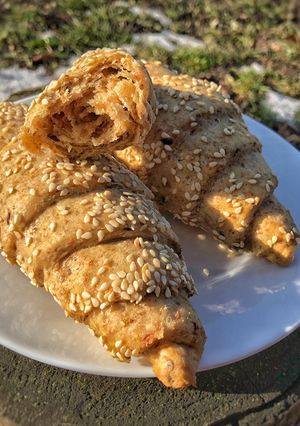 Szezámmagos stangli (vegán) recept fotója