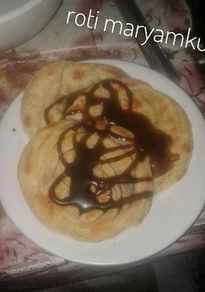 Foto resep Roti maryam/canai,no telur.krenyes