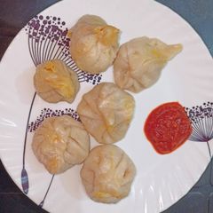 Veg momos A picture of Veg momos.