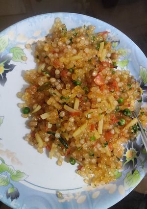 A picture of Sabhudhana kichdi.