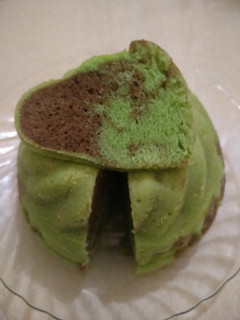 Foto resep Bolu Marmer Milo Pandan Kukus