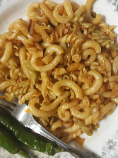 عکسی از دستور ماکارونی خوشمزه 😋🍝
