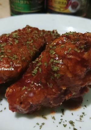 Foto resep Ayam Bumbu Korea (Ddak Gan Jeong)