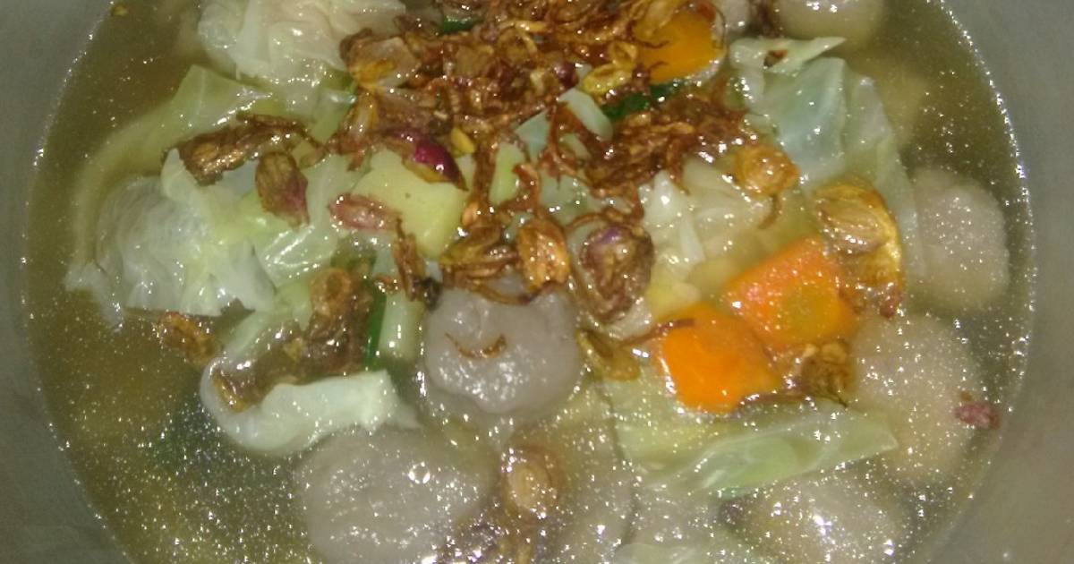 Resep Sop Baso Sayur Oleh Nur Afifah Cookpad