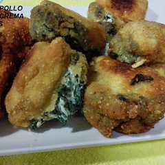 Una foto de Pechuga de pollo rellena de espinacas
