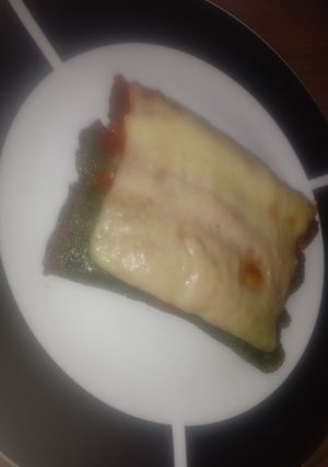 Una foto de Canelones de acelga