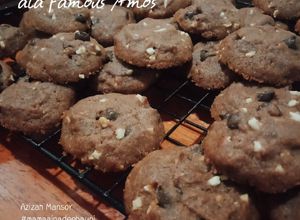 Gambar Biskut Coklat Chip ala Famous Amos